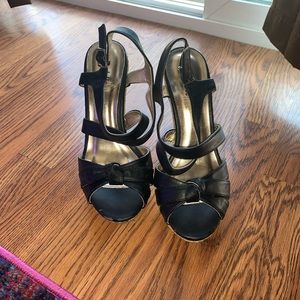 Black wedges from Charlotte Russe